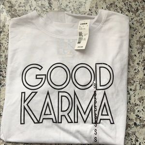 Good Karma White T